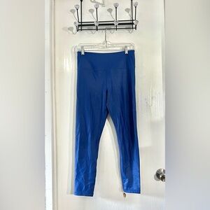 ZYIA Metallic Blue Kids Leggings